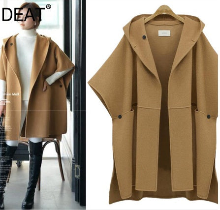 Hooded Cape Vest