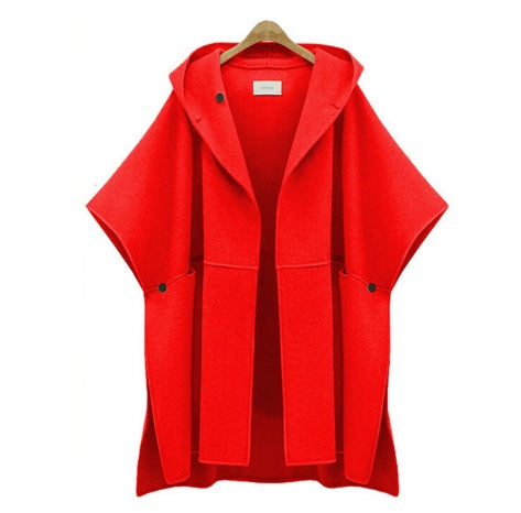 Hooded Cape Vest