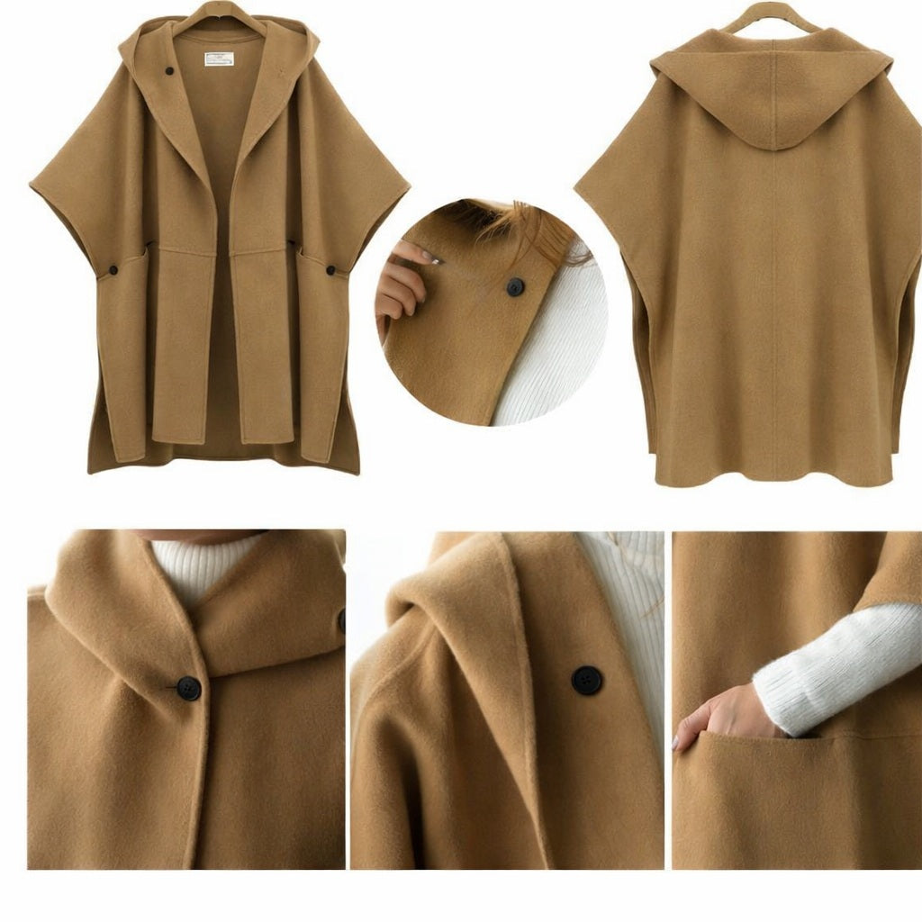Hooded Cape Vest