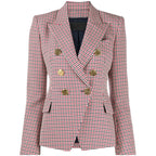 Camille Blazer Dubbelrijige pied-de-poule blazer