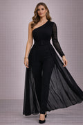 Elegante One-Shoulder Jumpsuit