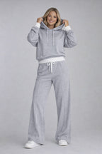 Lounge Set – Oversized Hoodie & Wide-Leg Broek