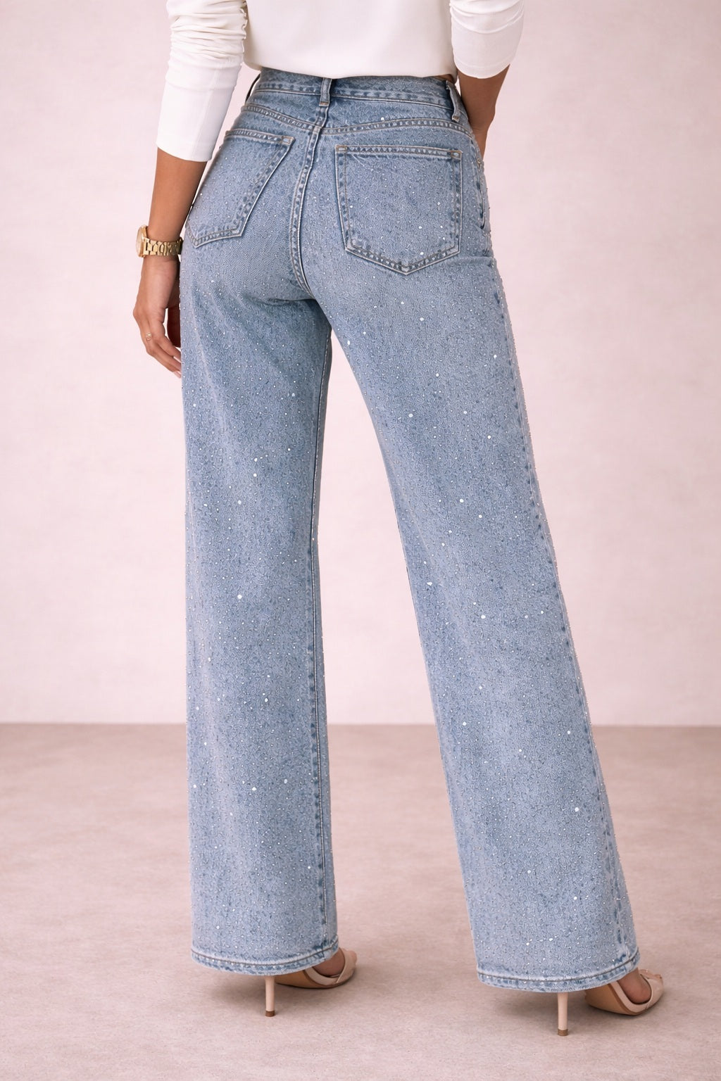 Glow Denim | High-Waist Dames Jeans