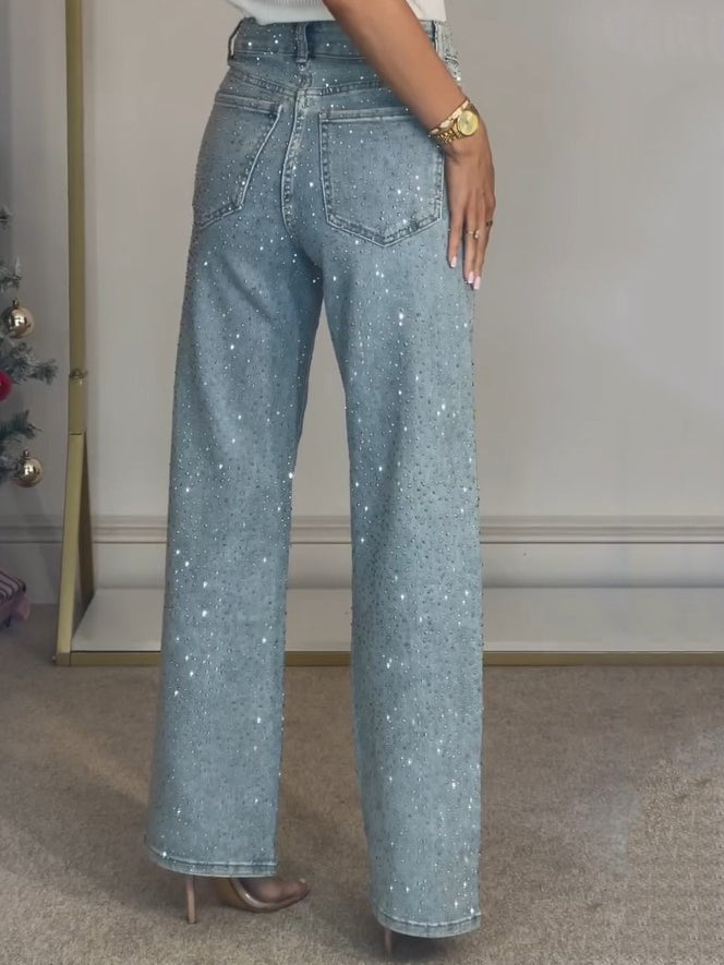 Glow Denim | High-Waist Dames Jeans