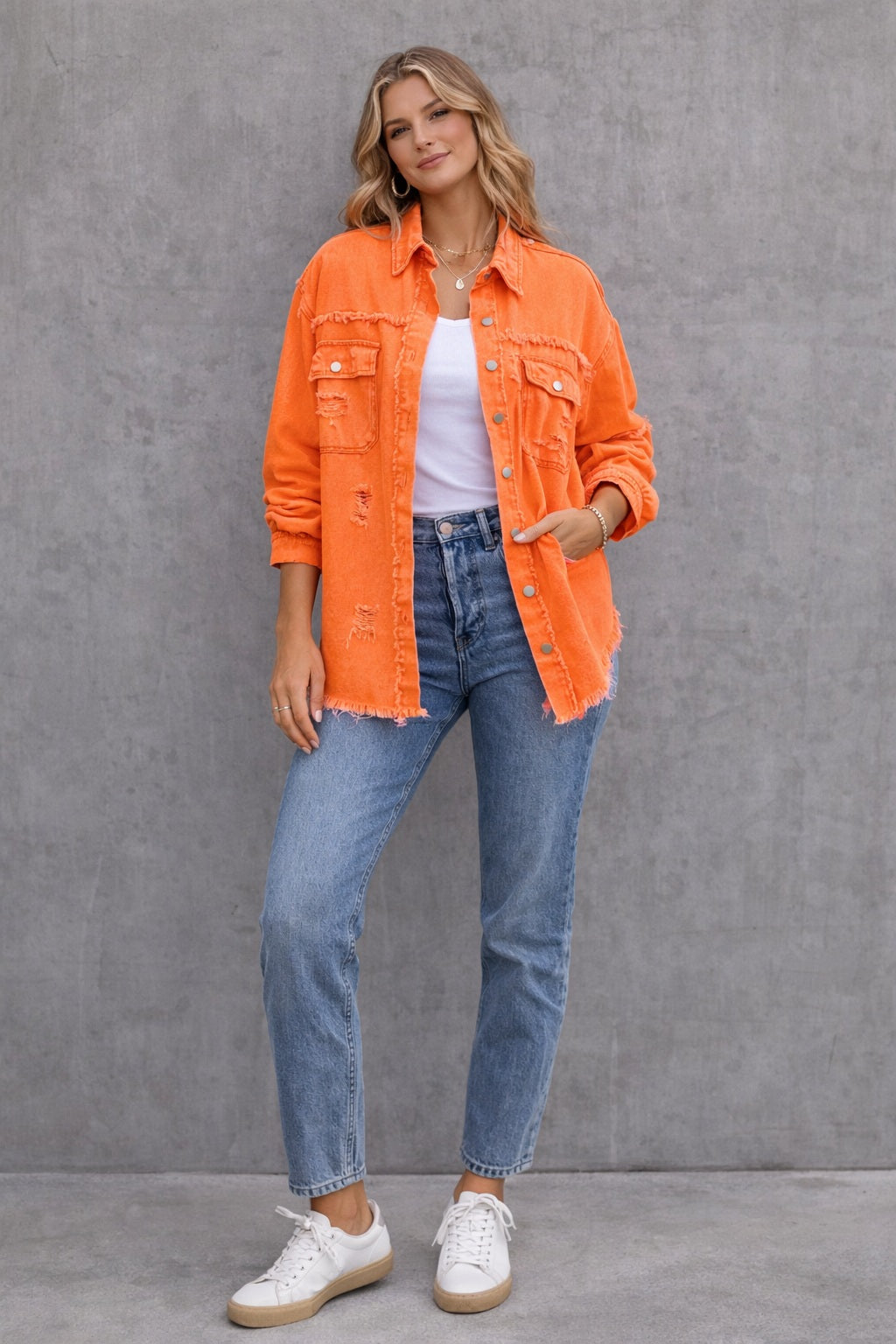 Kingsday Statement Denim Jacket