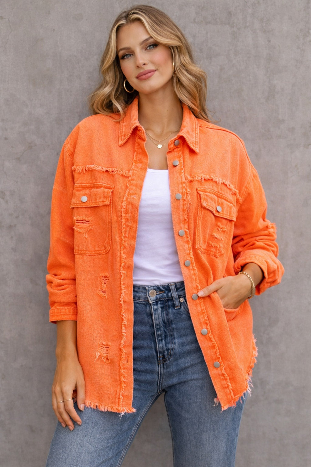 Kingsday Statement Denim Jacket
