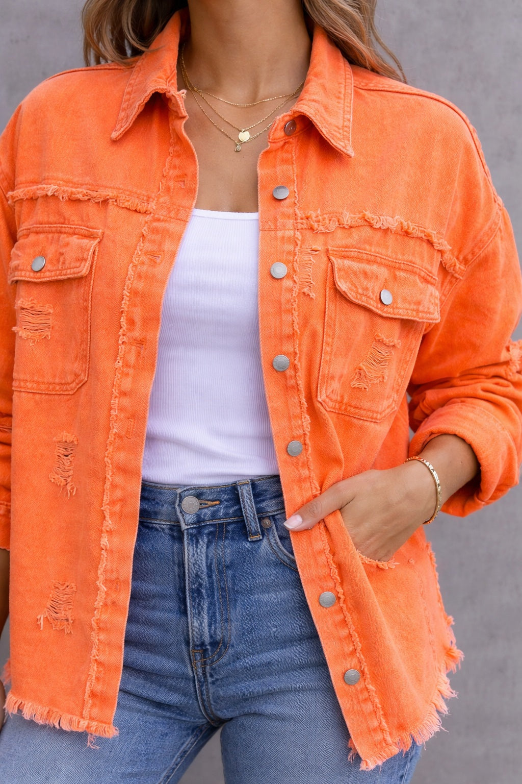 Kingsday Statement Denim Jacket