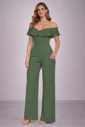 Elegante Off-Shoulder Jumpsuit