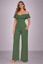 Elegante Off-Shoulder Jumpsuit
