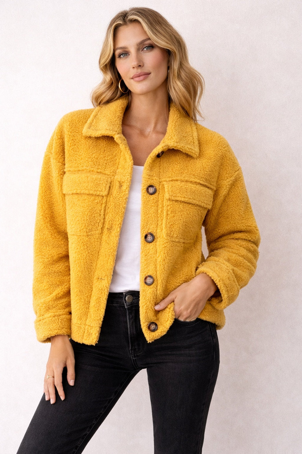 Sienna Teddy Jacket | Zachte Sherpa Jacket voor Dames