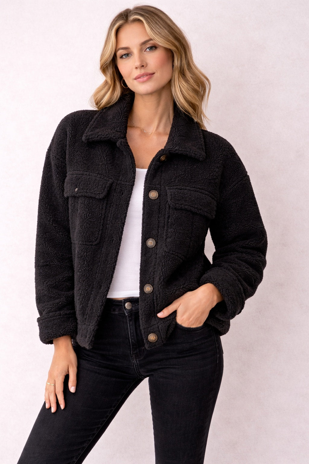 Sienna Teddy Jacket | Zachte Sherpa Jacket voor Dames