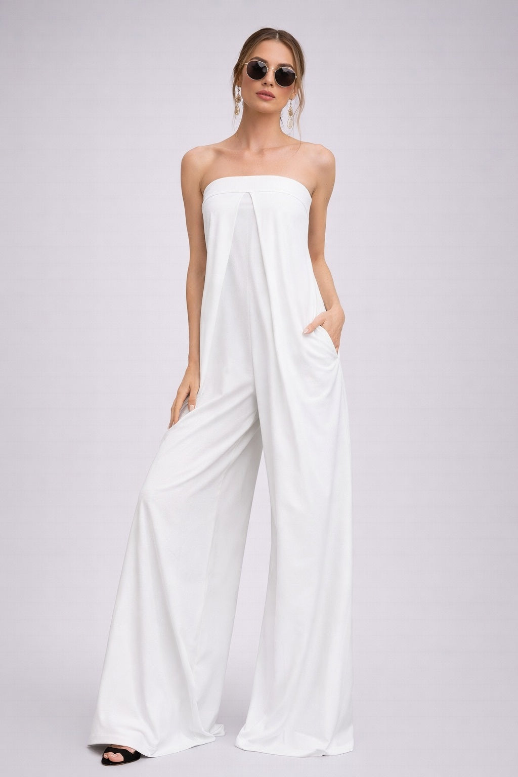 Elegante Wide Leg Jumpsuit